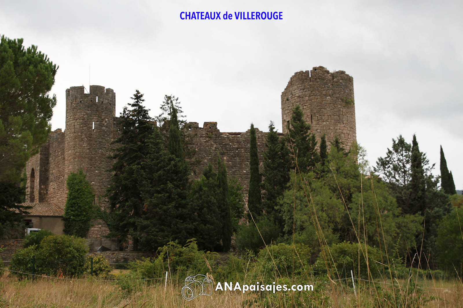 Chateaux de Roquefixade, Montsegur, Termèns y Villerouge 
