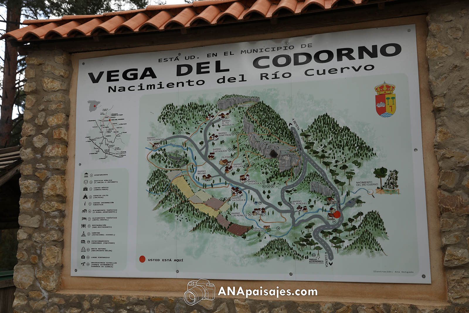 Nacimiento del rio Cuervo